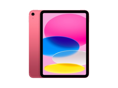 10.9-inch iPad (2022): Wi-Fi + Cellular, 256GB, Pink - MQ6W3NF/A